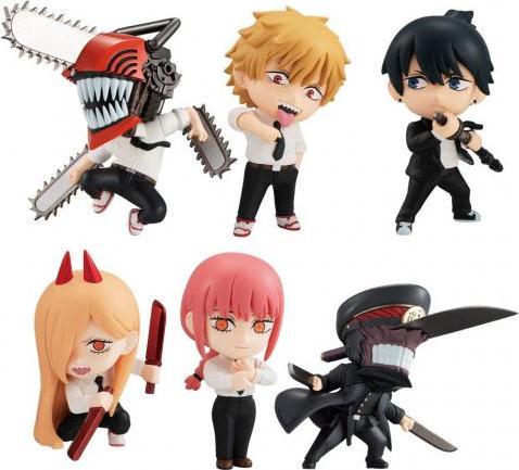 Produktbild Banpresto Shokugan Chainsaw Man (6pz) Adverge Motion Set 6cm