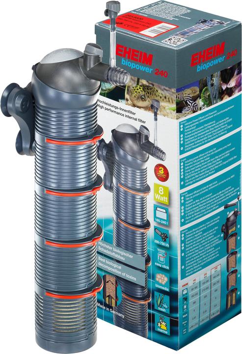 Eheim Biopower 240+ media (240 l, Internal filters, Fresh water, Salt water)
