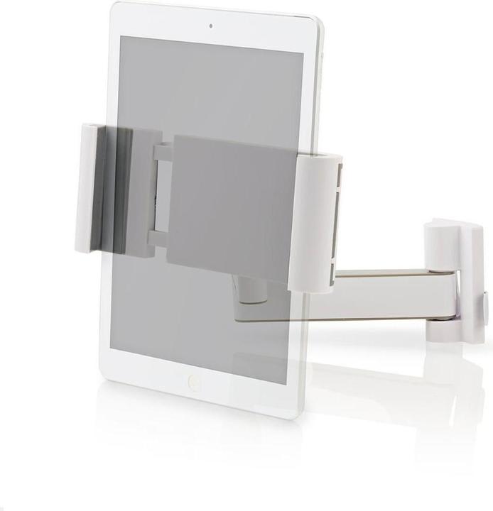 TabLines TWC002 schwenkbare Tablet Wandhalterung Click, weiss