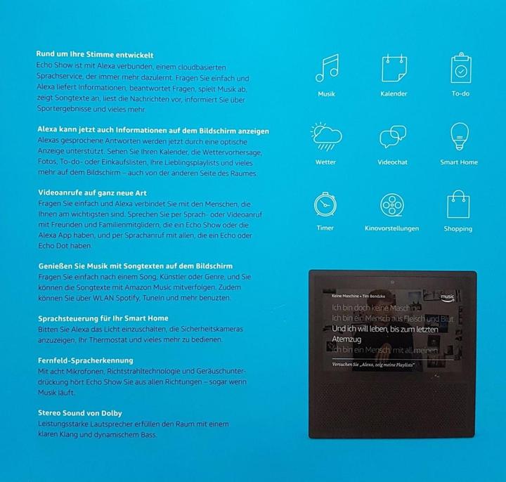 Produktbild Amazon Echo Show (IFTTT, Amazon Alexa)