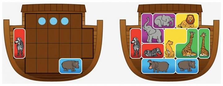 Productafbeelding Smart Games De Ark van Noach (Duits, Engels, Frans, Italiaans)