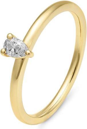 Image du produit Breuning BAGUE - BRILLE. 0,17 Ct. H/si (55, Or 585/14 K)