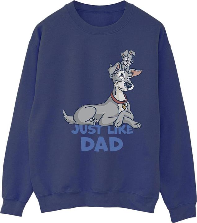 Produktbild Disney Lady And The Tramp Just Like Dad Sweatshirt (L)