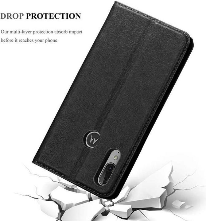 Productafbeelding Cadorabo Boek Onzichtbare Magneethoes (Motorola Moto E6 Plus)