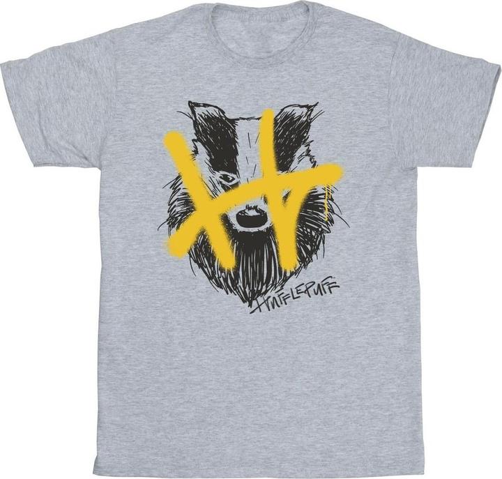 Immagine prodotto Hufflepuff Pop Spray Maglietta Ragazzi (152, 158)