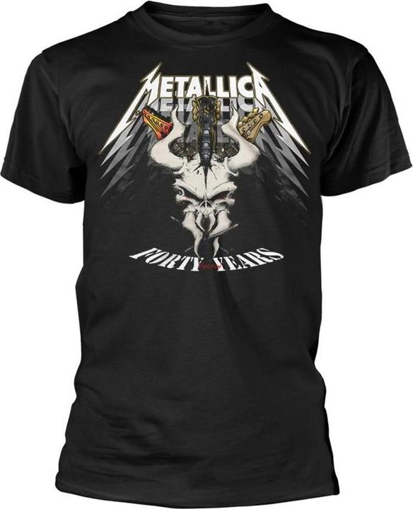 Metallica 40th Anniversary Forty Years TShirt (M)