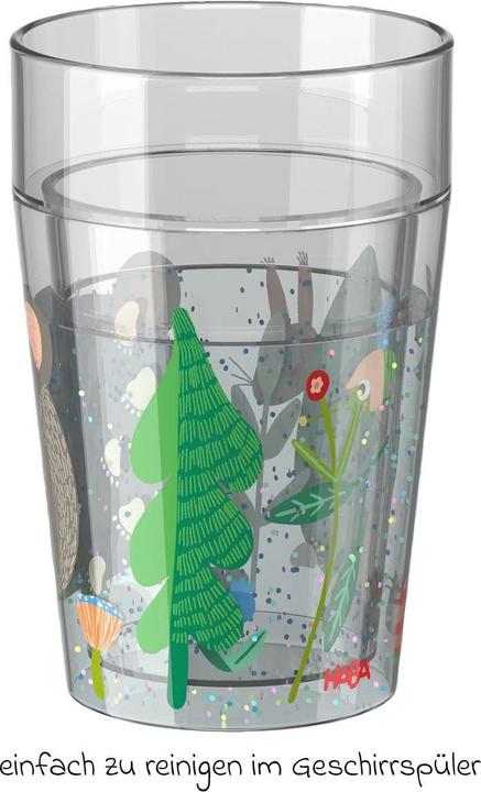 Produktbild Haba Glitzerbecher Wald
