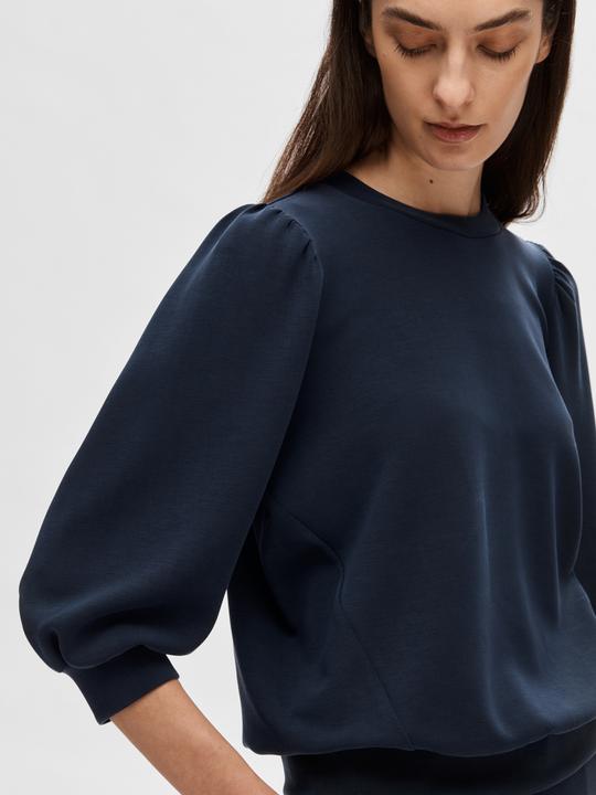 Actual product image Selected Femme Puffed sleeve sweatshirt (L)