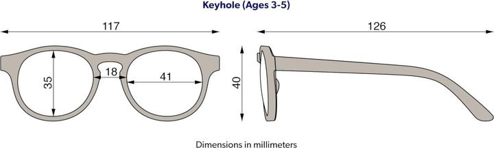 Immagine prodotto Babiators Original Keyhole Blu Bermuda