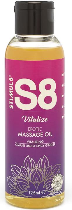 Actual product image Stimul8 S8 Massage Oil 125ml (125 ml)