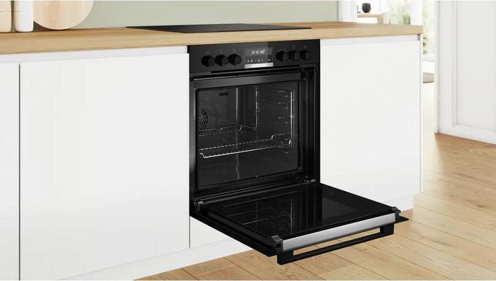 Immagine prodotto Bosch Hausgeräte Serie 6, cucina da incasso, 60 x 60 cm, nero, HEG578BB3