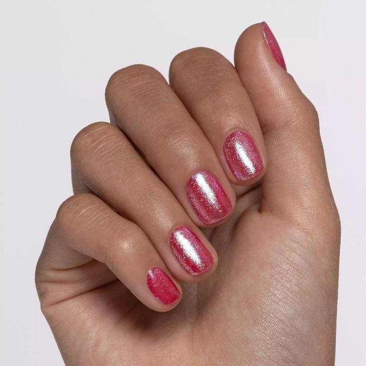 Actual product image essence Topcoat Meta Glow Transforming (Silver, Top coat)