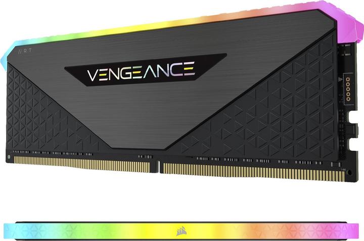Image du produit Corsair Vengeance RGB RT (2 x 16GB, 4600 MHz, RAM DDR4, DIMM)