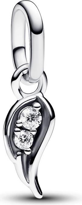 Pandora ME Funkelnder Engelsflügel Mini Charm (Sterling Silber 925)