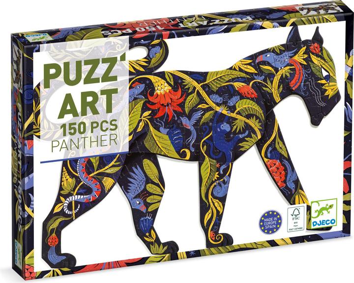 Actual product image Djeco D??lion?? - Pantera (150 detali??) (150 pieces)