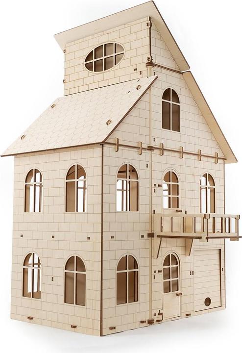 Actual product image Eco Wood Art Doll's house