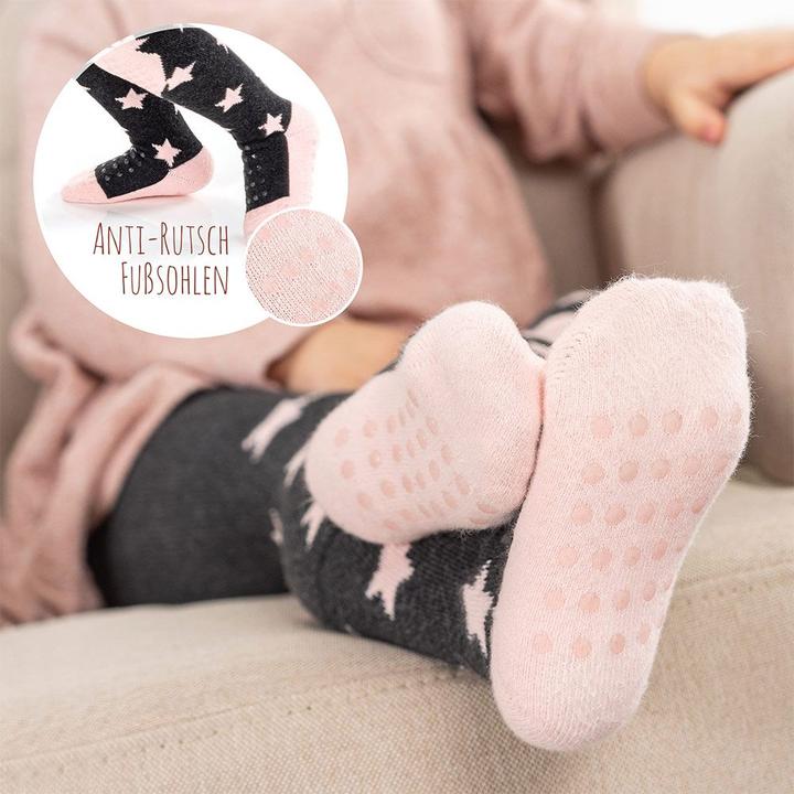 Image du produit La Loona LaLoona Collants pour bébé Collants à enfiler - Étoiles Rose - (74/80)