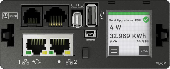 Produktbild Vertiv VP5G30A7, Überwacht, 0U, Senkrecht, Schwarz, LCD, 24 AC-Ausgänge