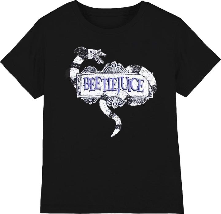 Beetlejuice Snake Badge TShirt