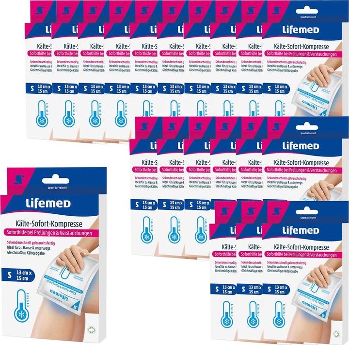 Produktbild Lifemed Sofort-Kältekompresse für Reisen & Sport, 20er-Set (20 x)