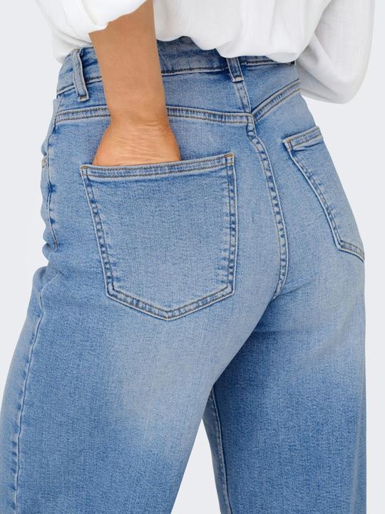 Immagine prodotto Only ONLMARLA Hohe Taille Weiter Beinschnitt Jeans Jeans mit weitem Bein (32)