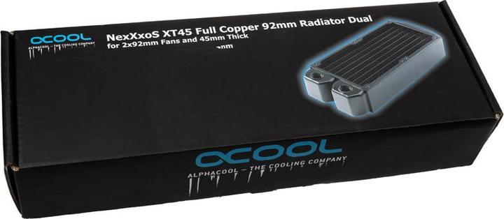 Image du produit Alphacool NexXxoS XT45 Full Copper 92mm Dual (92 mm)