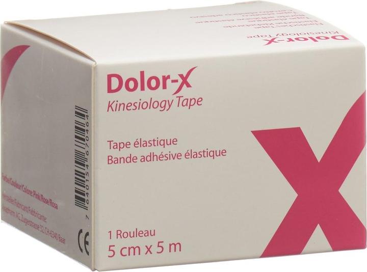 Image du produit Dolor-X Kinesiology Tape rose (5 m)