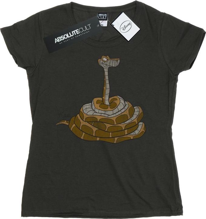 Actual product image Disney Womens/Ladies The Jungle Book Classic Kaa Cotton T-Shirt (L)