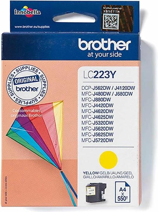 Actual product image Brother Lc-223 (Y)