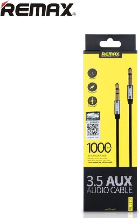 Actual product image Remax Audio AUX cable jack 3.5 mm (1 m, 3.5mm jack (AUX))