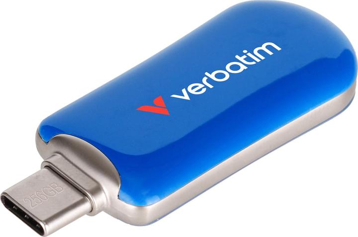 Immagine prodotto Verbatim Plectra Blue 256GB USB-C Flash Drive 30234 (256 GB, USB-C)