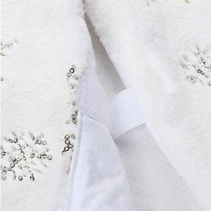Actual product image Hermex Christmas tree skirt Christmas tree mat Christmas tree rug Christmas tree rug (1 -part)