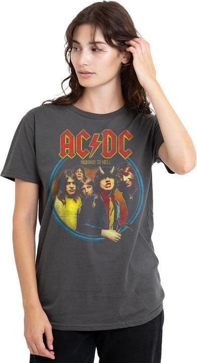 Actual product image AC/DC Unisex Adult Highway To Hell T-Shirt (L)