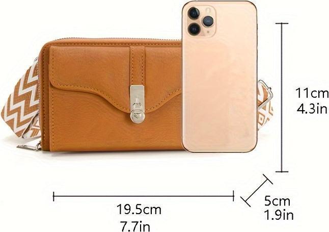 Image du produit Only-Bags.Store Sac à bandoulière classique minimaliste, sac à bandoulière tendance avec motif géométrique et