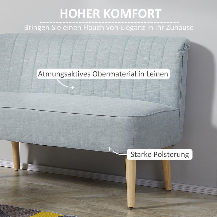 Produktbild Homcom Sofa für 2 Personen (2-Sitzer)
