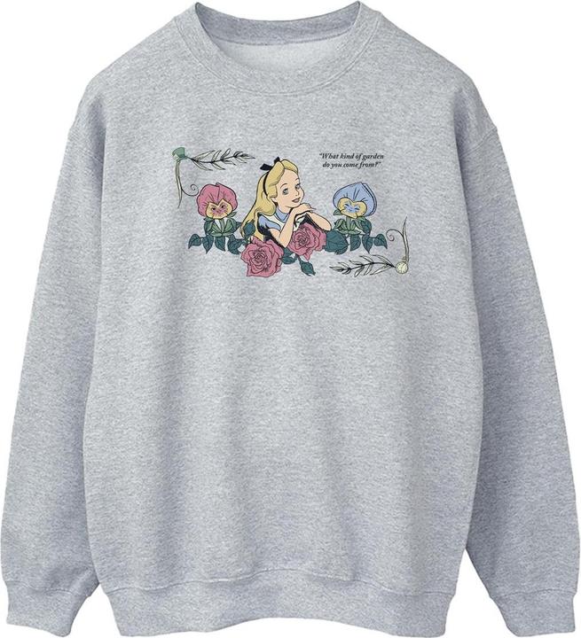 Disney Alice im Wunderland What Kind Of Garden Sweatshirt