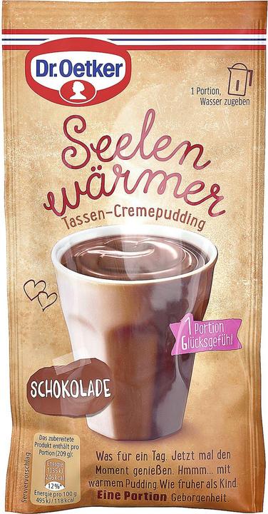Actual product image Dr. Oetker Pudding Soul Warmer, Chocolate (58 g)