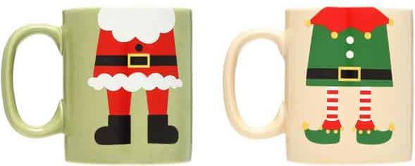 Immagine prodotto Pearhead Coppia di tazze natalizie in ceramica (2 x)