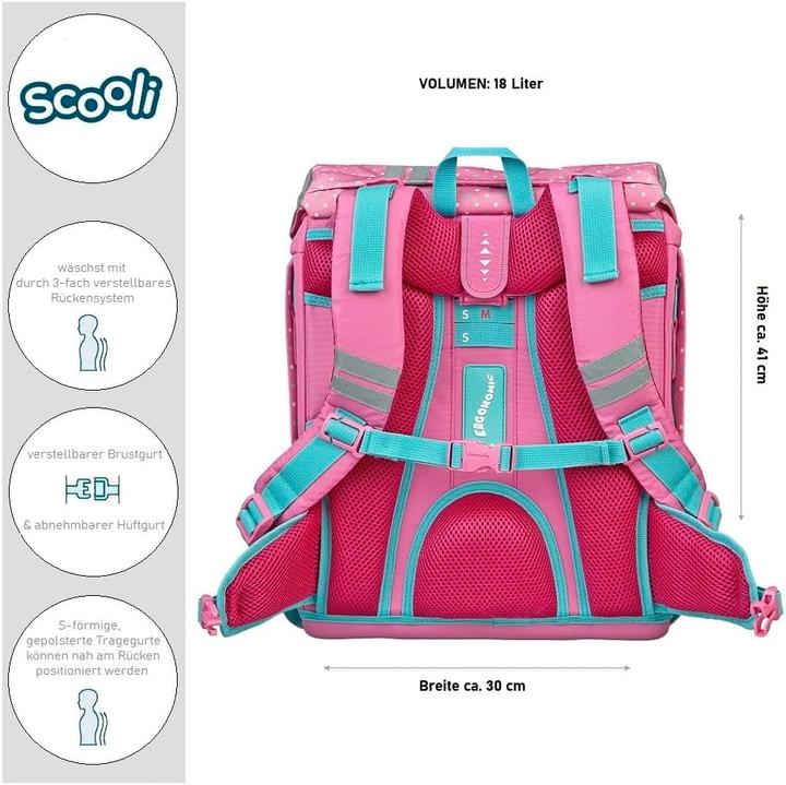 Produktbild Familando Scooli Flex MAX Schulranzen-Set (18 l)
