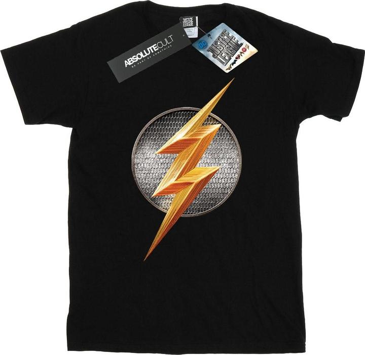 Immagine prodotto Justice League Movie Flash Emblem Maglietta Ragazzi (140, 146)