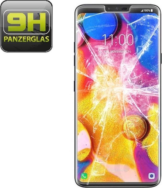 Produktbild Protectorking 1x echtes Tempered 9H Panzerhartglas 3D KLAR (1 Stück, LG V40 ThinQ)