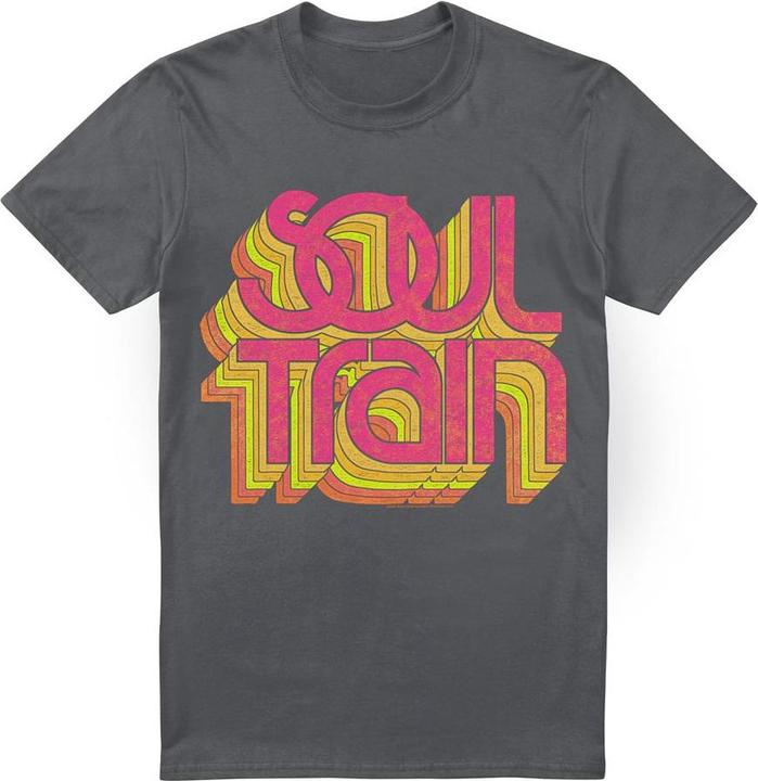 Actual product image Bet Mens Soul Train Vibing Logo T-Shirt (4XL)