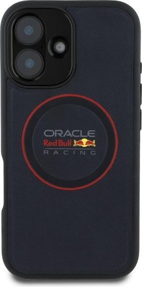 Produktbild Red Bull RBHMP16S24PUILVR iPhone 16 6.1" hardcase granatowy/navy Leather Red Ring MagSafe (Apple iPhone 16)