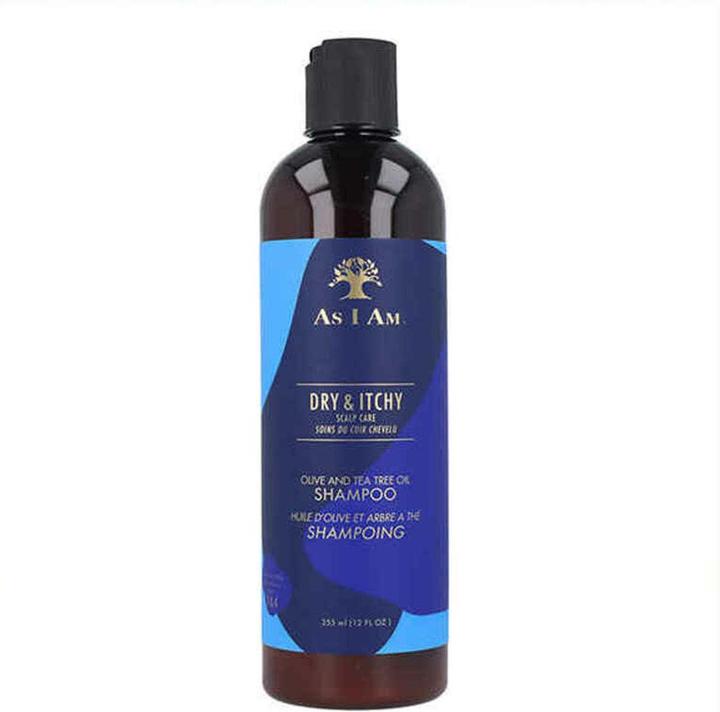 As I Am DRY & ITCHY olive tea tree oil shampoo 355 ml (355 ml, Flüssiges Shampoo)