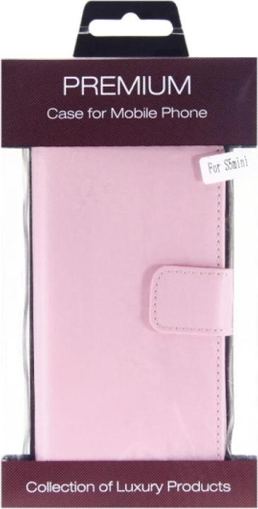 Produktbild OEM Slim Leder Book Case für Galaxy S5 mini - pink 4250710554676 (Samsung Galaxy S5 Mini)