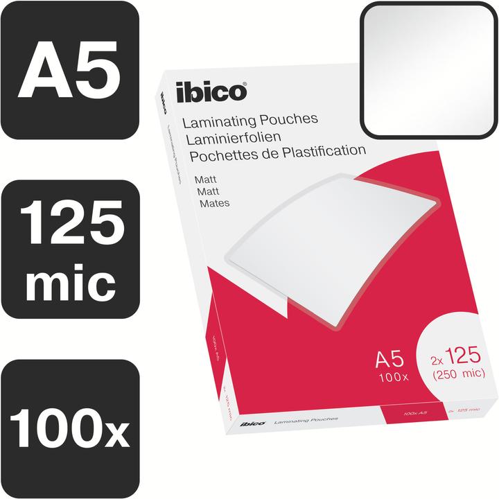 Actual product image Ibico Laminating film (A5, 100 Piece, 125 µm)