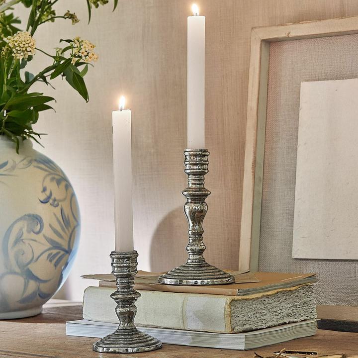 Image du produit Loberon Kerzenständer 2er Set Plenivo silber