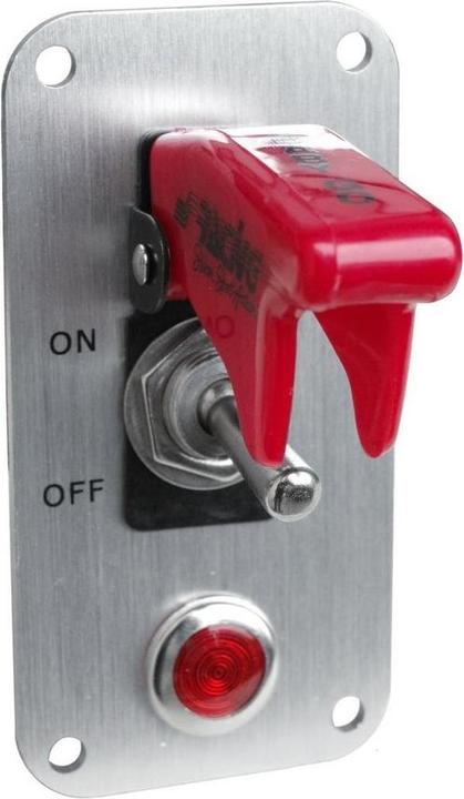 Simoni Racing Interrupteur à bascule Kill Switch Baby Go avec plaque