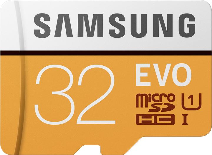 Samsung EVO - microSDHC Card (32 GB, microSDHC, U1, UHS-I)