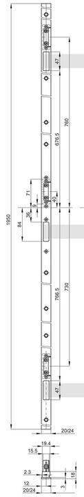 MSL Flach-Langstulp-Set 24413.H-STF-V